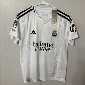 Real Madrid Kids Set Mbappe 2024  Jersey And Short Size L(28)
